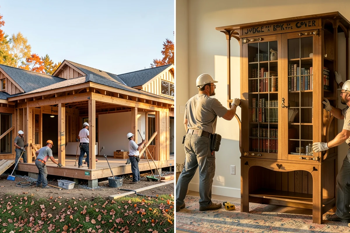 Cabinet Installation in Pacific, King County, WA - Verify layout lines and locate wall studs