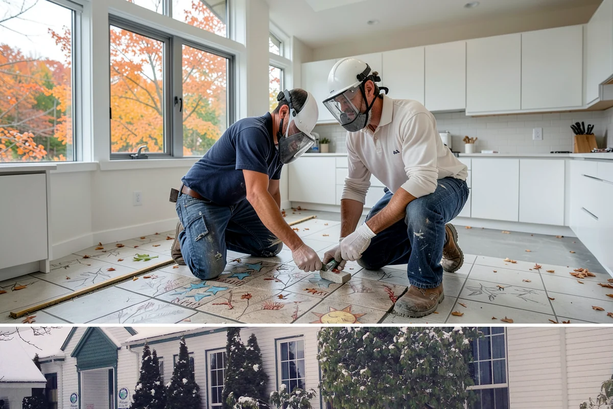 Cabinet Installation in Pacific, King County, WA - Any dry season works well for installation since cabinets go in after the messy rough-in phases are complete.