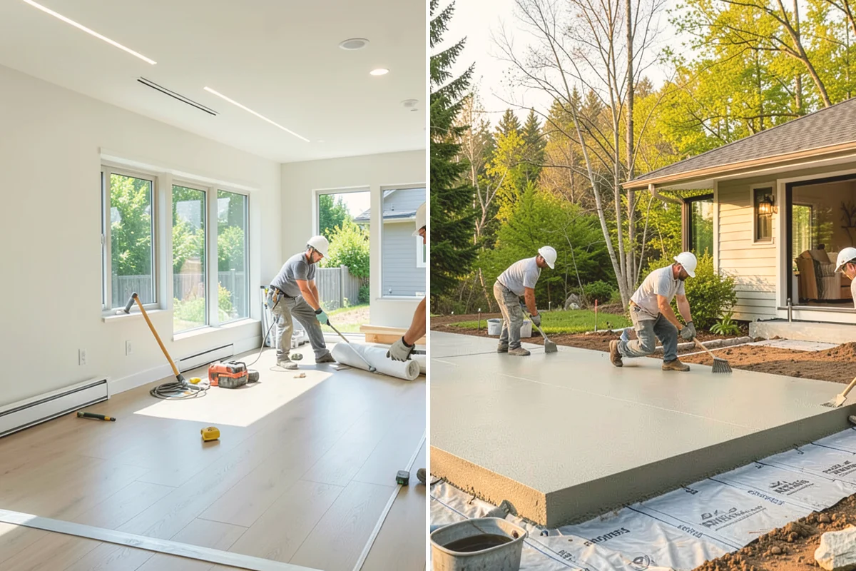 Cabinet Installation in Sammamish, King County, WA - Verify layout lines and locate wall studs