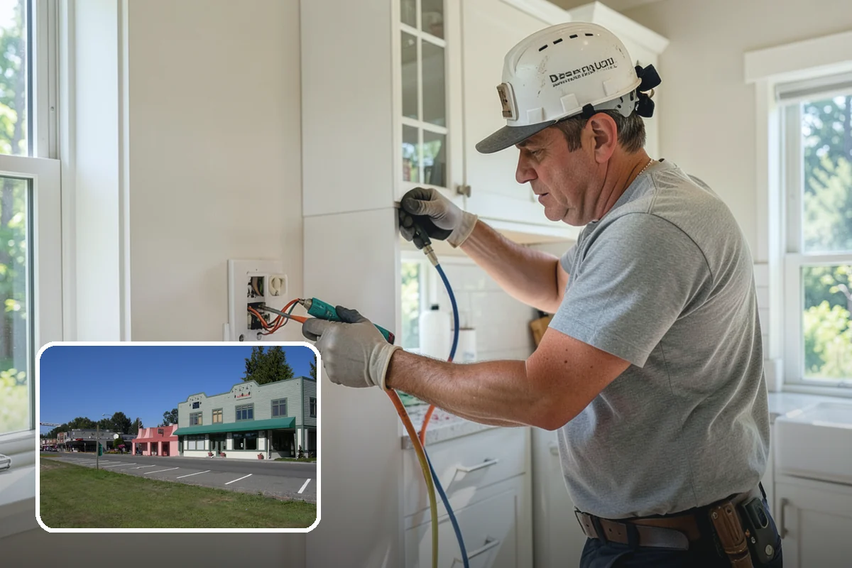 Cabinet Installation in Snoqualmie, King County, WA - Cabinets set perfectly level and plumb