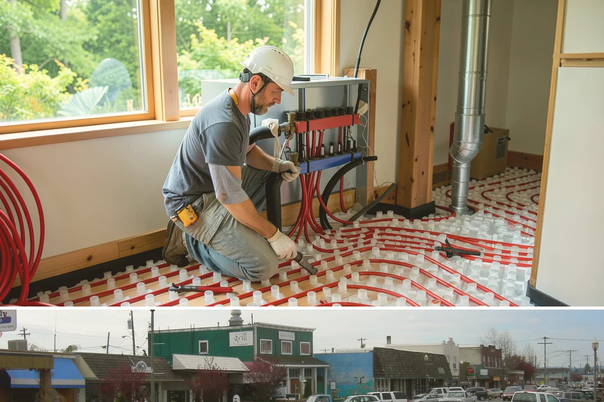 Cabinet Installation in Stanwood, Snohomish County, WA - Any dry season works well for installation since cabinets go in after the messy rough-in phases are complete.
