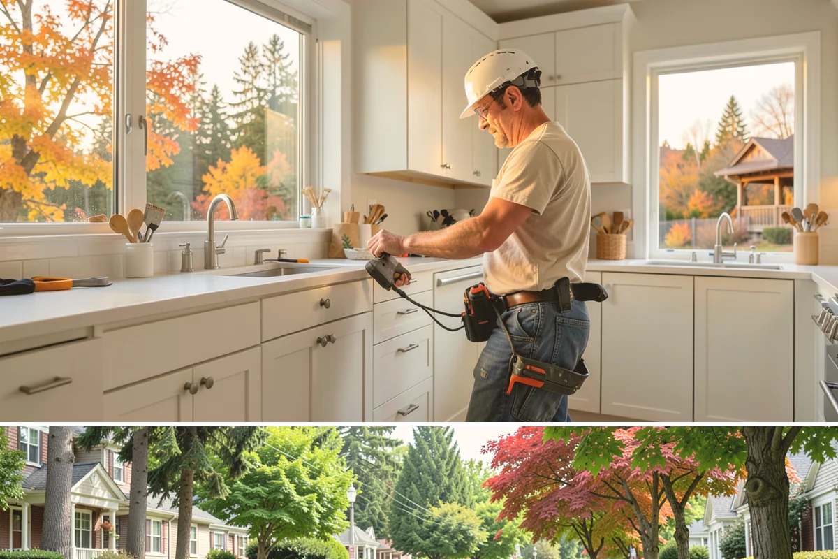 Cabinet Organization Systems in Beaux Arts Village, King County, WA - Cabinet organization systems can be installed any time of year as indoor work.