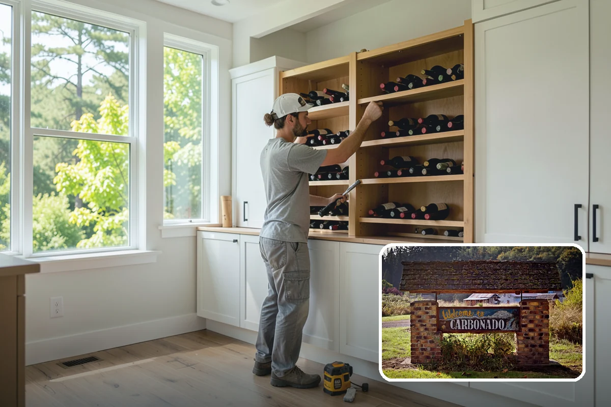 Cabinet Organization Systems in Carbonado, Pierce County, WA - Maximized, easy-to-reach storage