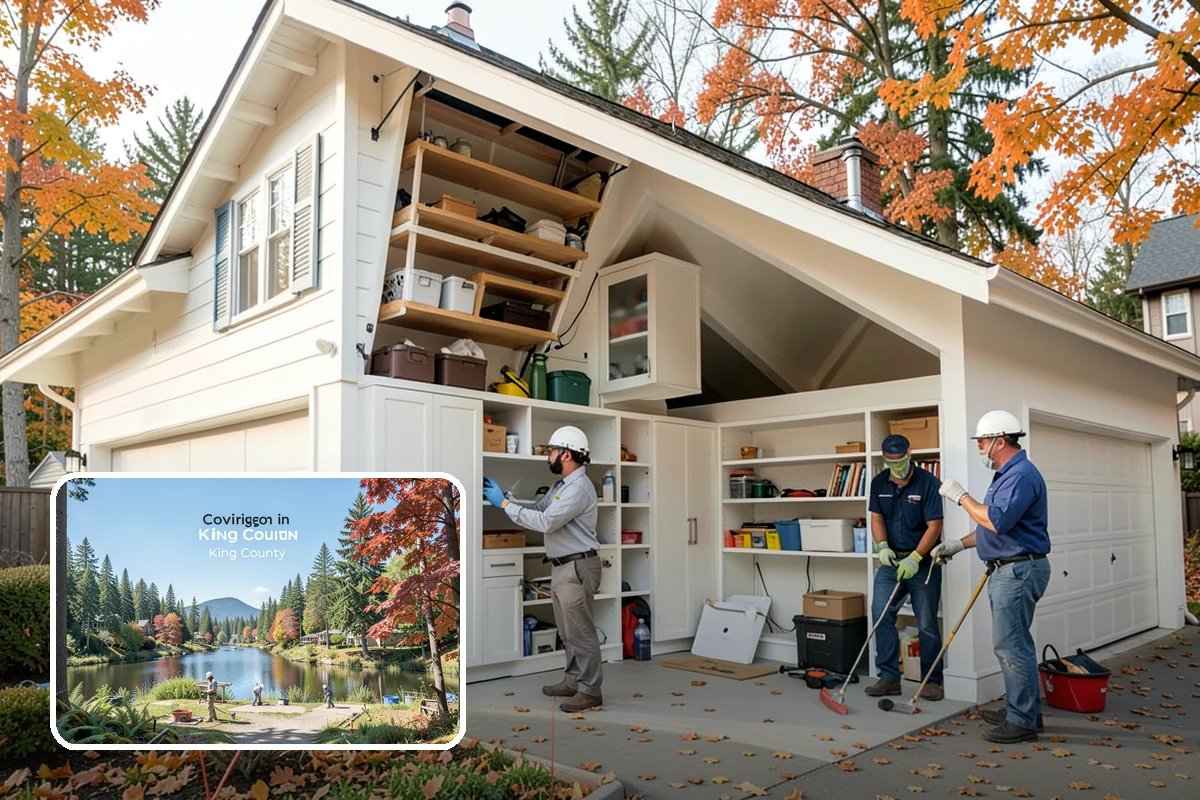 Cabinet Organization Systems in Covington, King County, WA - Maximized, easy-to-reach storage