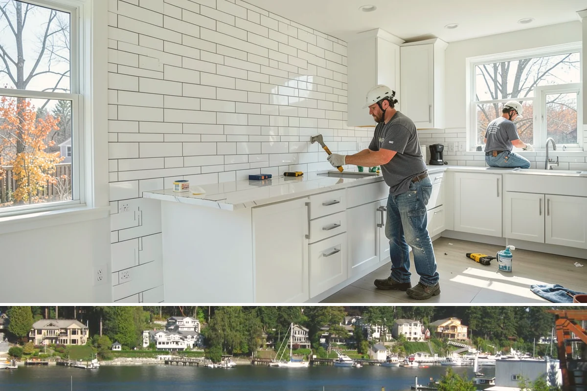 Cabinet Organization Systems in Gig Harbor, Pierce County, WA - Cabinet organization systems can be installed any time of year as indoor work.