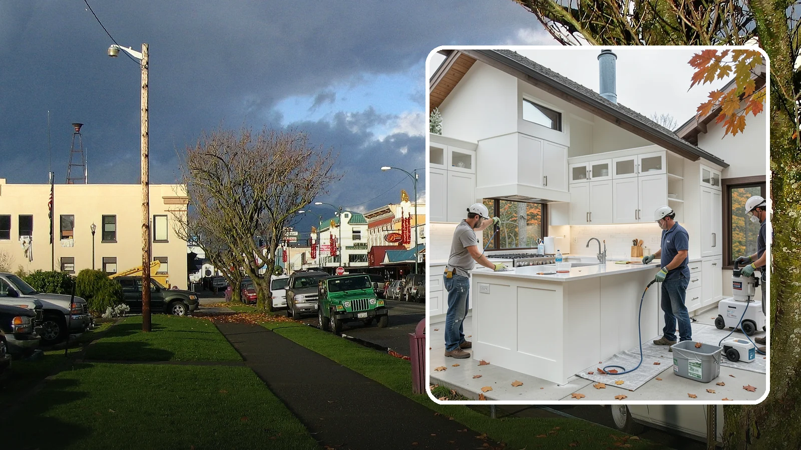 Cabinet Painting in Arlington, Snohomish County, WA - Professional prep and spray-grade painting of your cabinets for a smooth, durable, factory-quality finish.