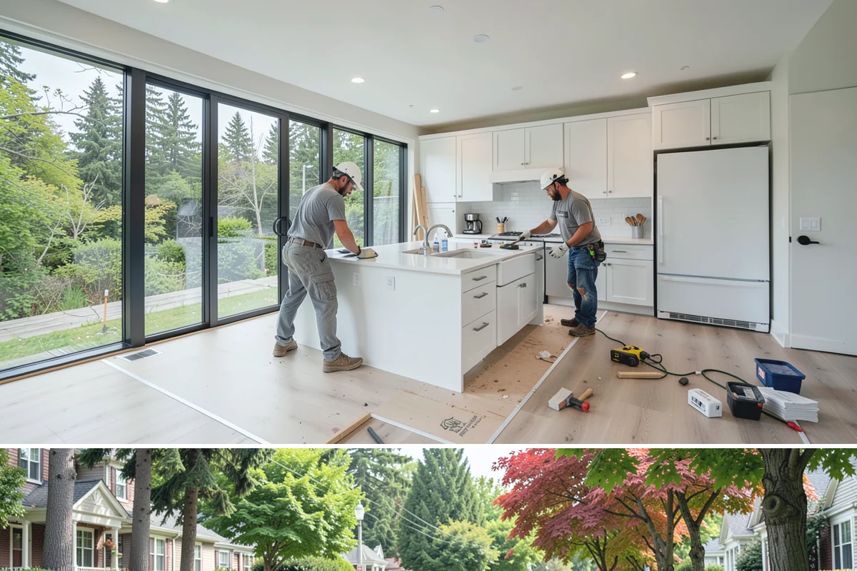 Cabinet Painting in Beaux Arts Village, King County, WA - Painting cures best in warmer, drier months, making late spring through early fall the ideal window for a lasting finish.