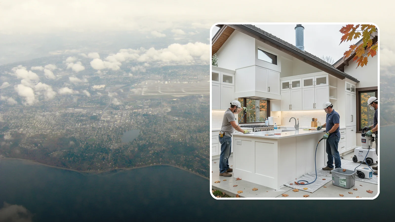 Cabinet Painting in Burien, King County, WA - Professional prep and spray-grade painting of your cabinets for a smooth, durable, factory-quality finish.