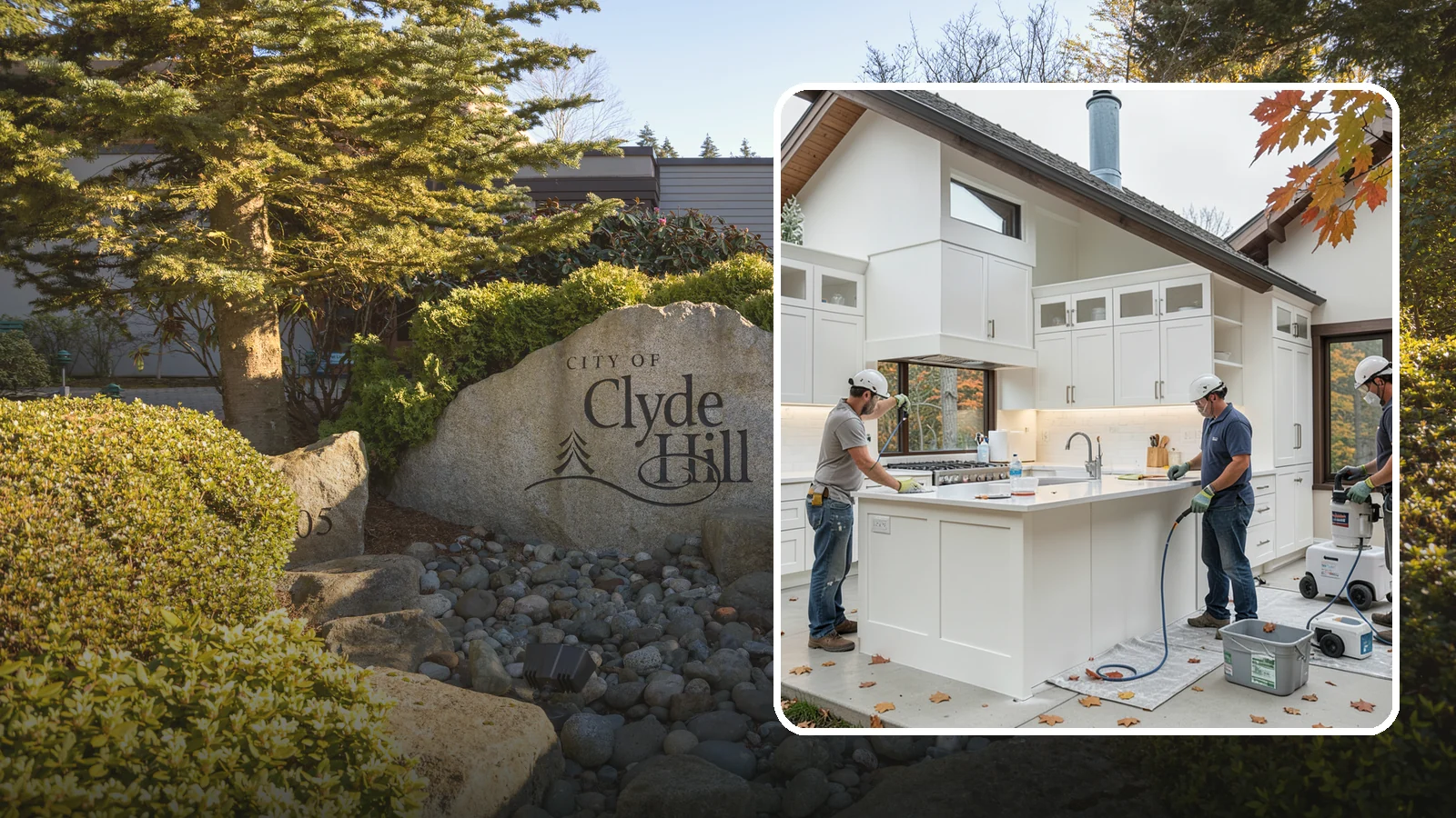 Cabinet Painting in Clyde Hill, King County, WA - Professional prep and spray-grade painting of your cabinets for a smooth, durable, factory-quality finish.