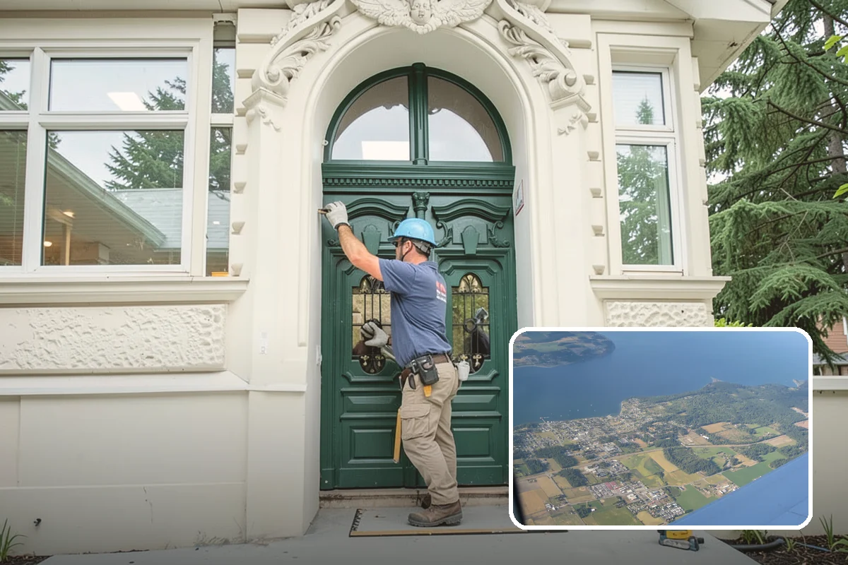 Cabinet Painting in Coupeville, Island County, WA - Smooth, brush-mark-free factory-style finish