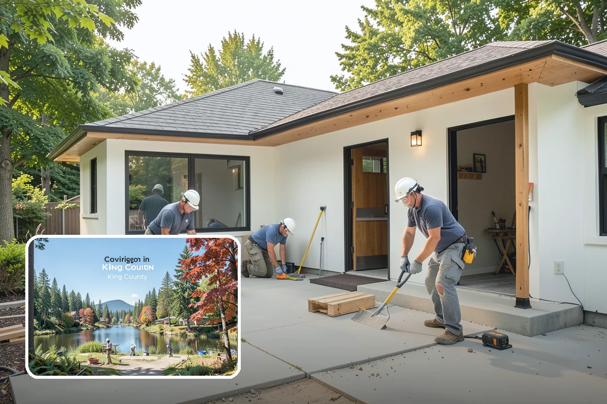 Cabinet Painting in Covington, King County, WA - Smooth, brush-mark-free factory-style finish