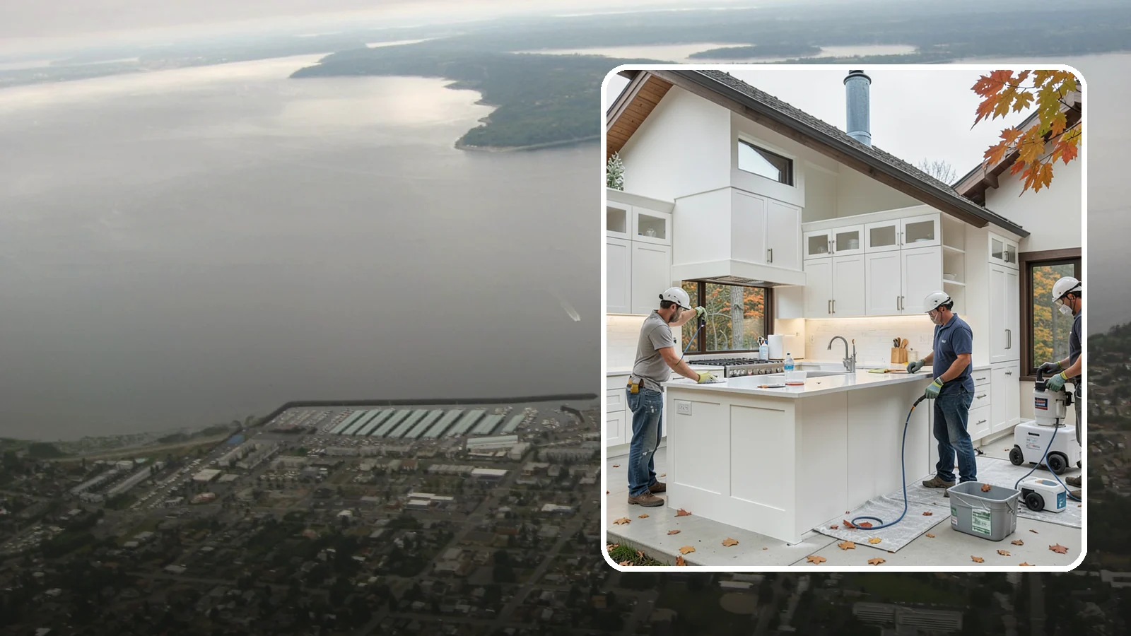 Cabinet Painting in Des Moines, King County, WA - Professional prep and spray-grade painting of your cabinets for a smooth, durable, factory-quality finish.