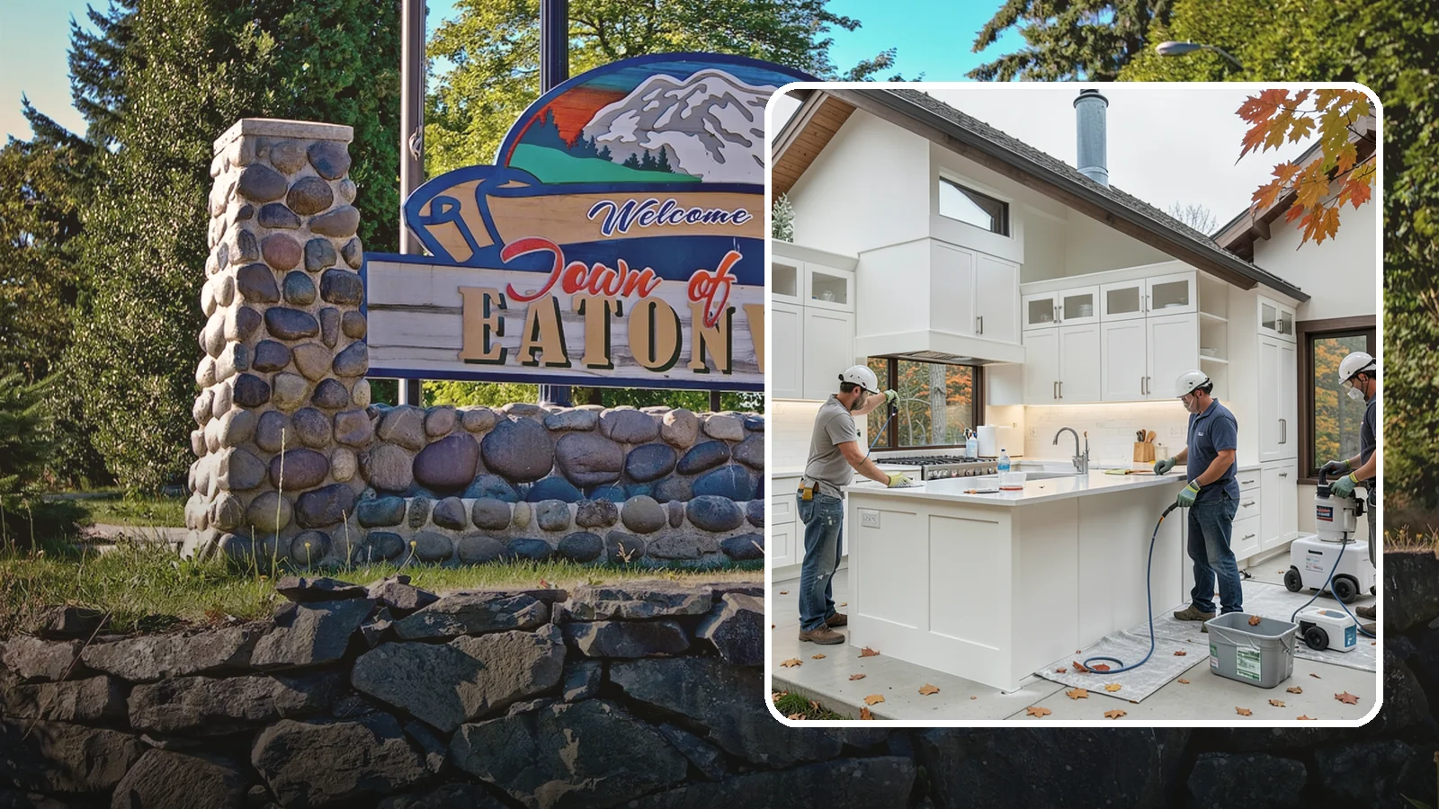 Cabinet Painting in Eatonville, Pierce County, WA - Professional prep and spray-grade painting of your cabinets for a smooth, durable, factory-quality finish.