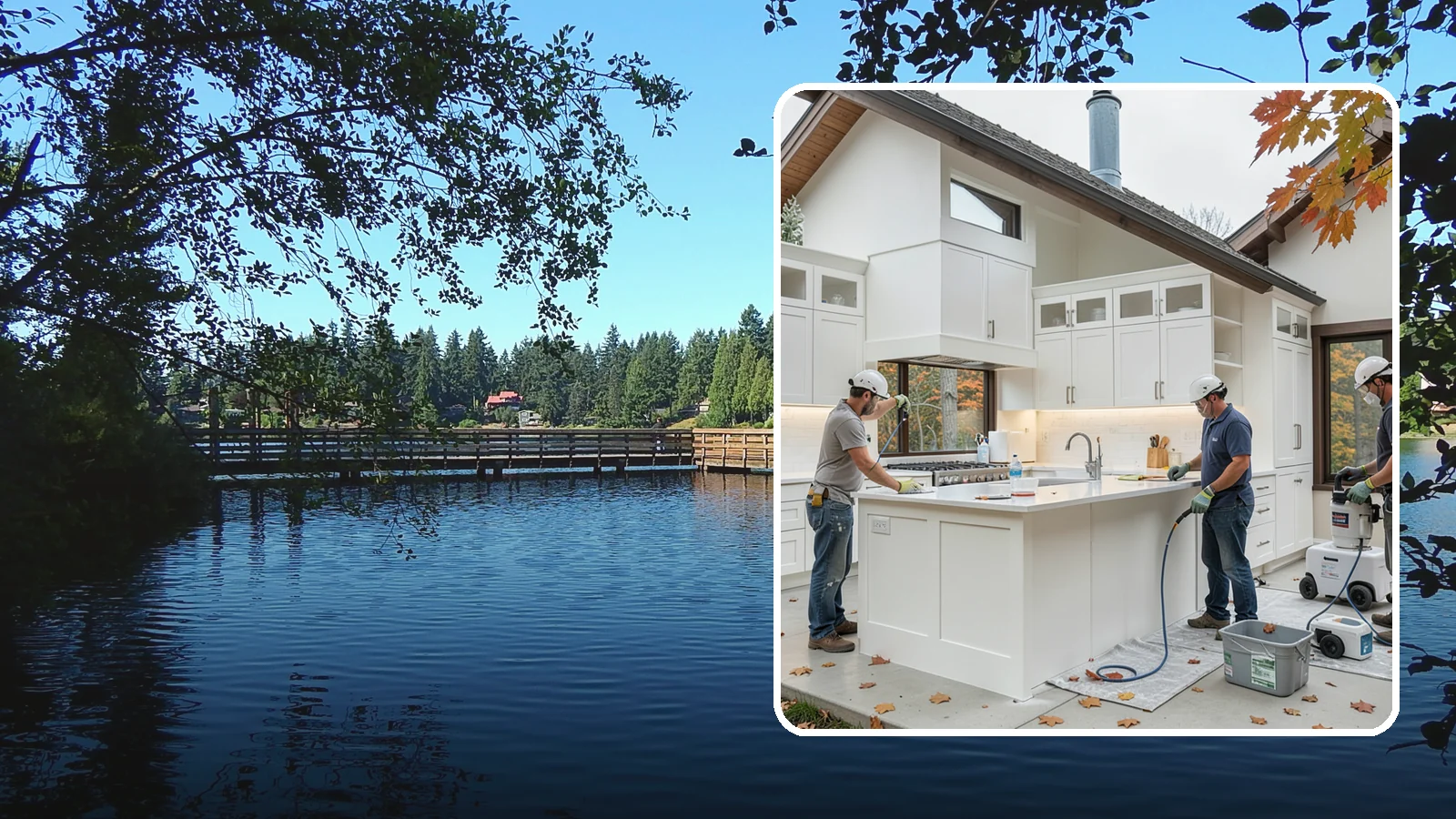 Cabinet Painting in Federal Way, King County, WA - Professional prep and spray-grade painting of your cabinets for a smooth, durable, factory-quality finish.