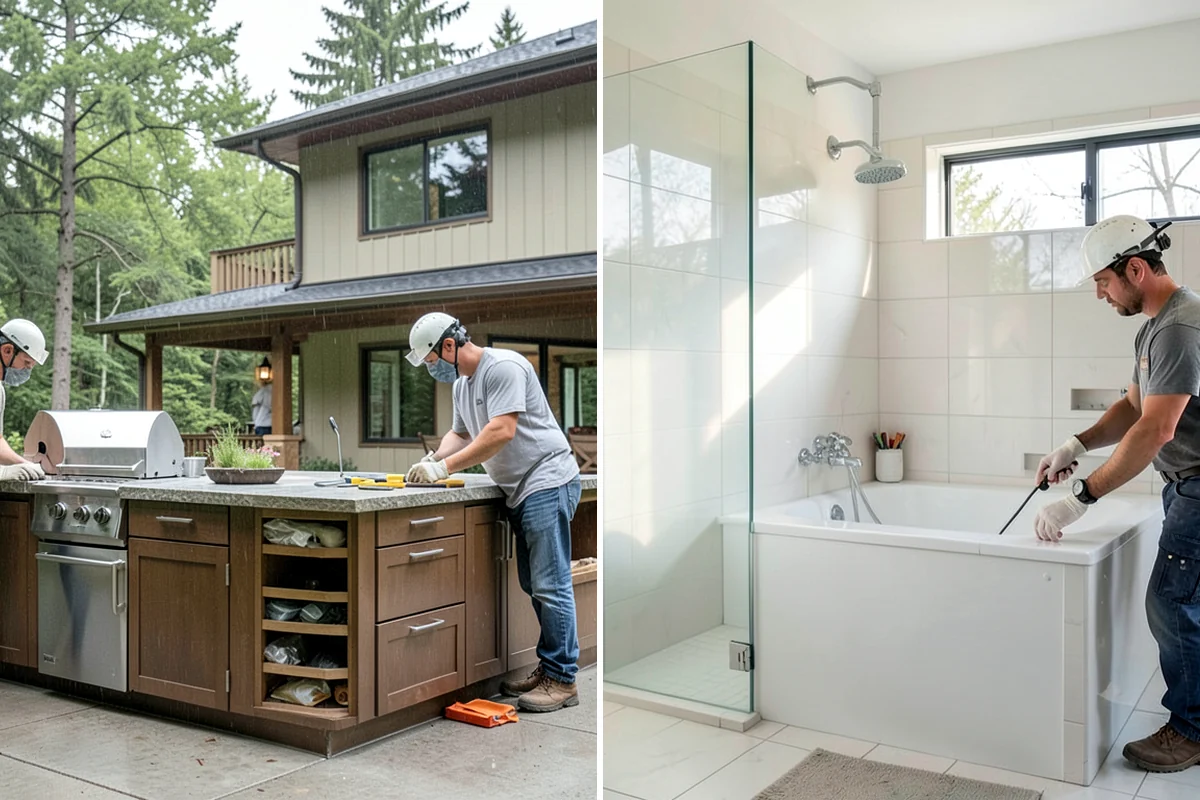 Cabinet Painting in Fircrest, Pierce County, WA - Remove doors, drawers, and hardware
