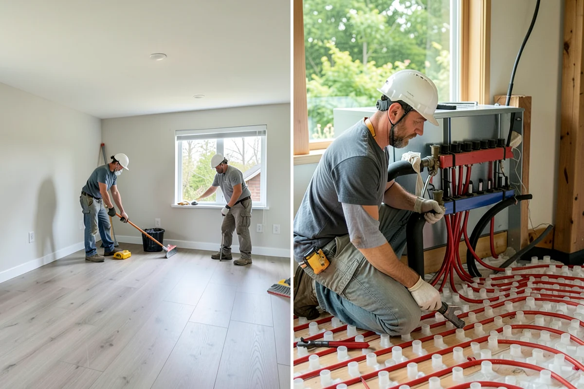 Cabinet Painting in Lake Forest Park, King County, WA - Remove doors, drawers, and hardware