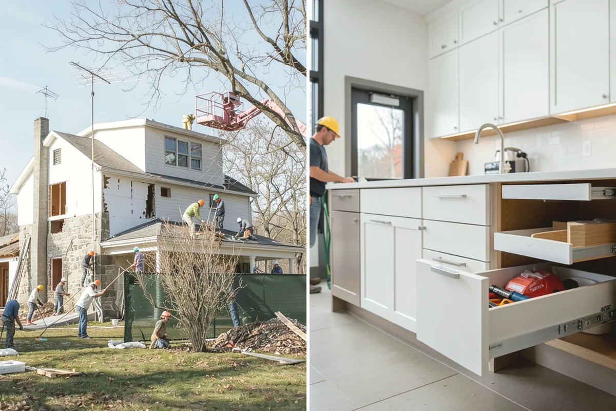 Cabinet Painting in Monroe, Snohomish County, WA - Remove doors, drawers, and hardware