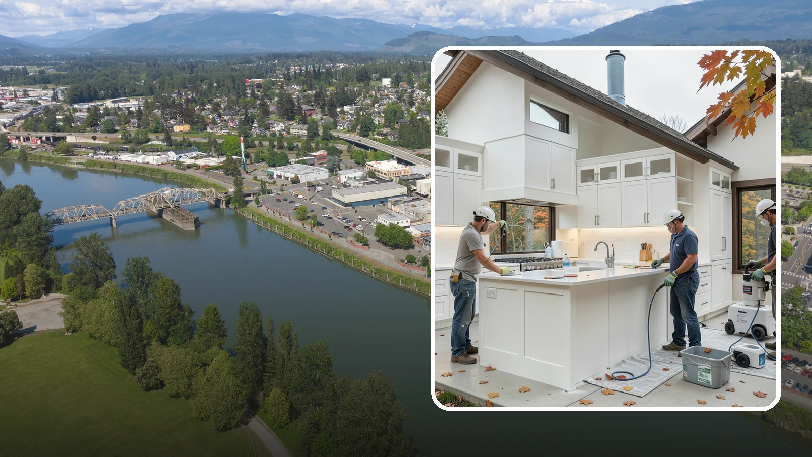 Cabinet Painting in Mount Vernon, Skagit County, WA - Professional prep and spray-grade painting of your cabinets for a smooth, durable, factory-quality finish.
