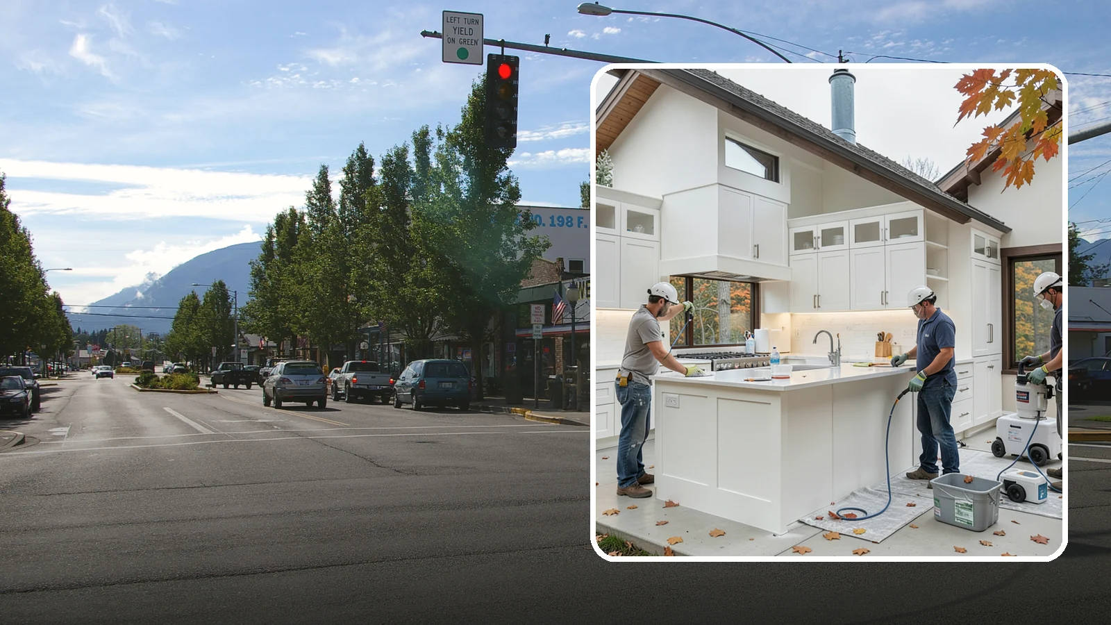 Cabinet Painting in North Bend, King County, WA - Professional prep and spray-grade painting of your cabinets for a smooth, durable, factory-quality finish.