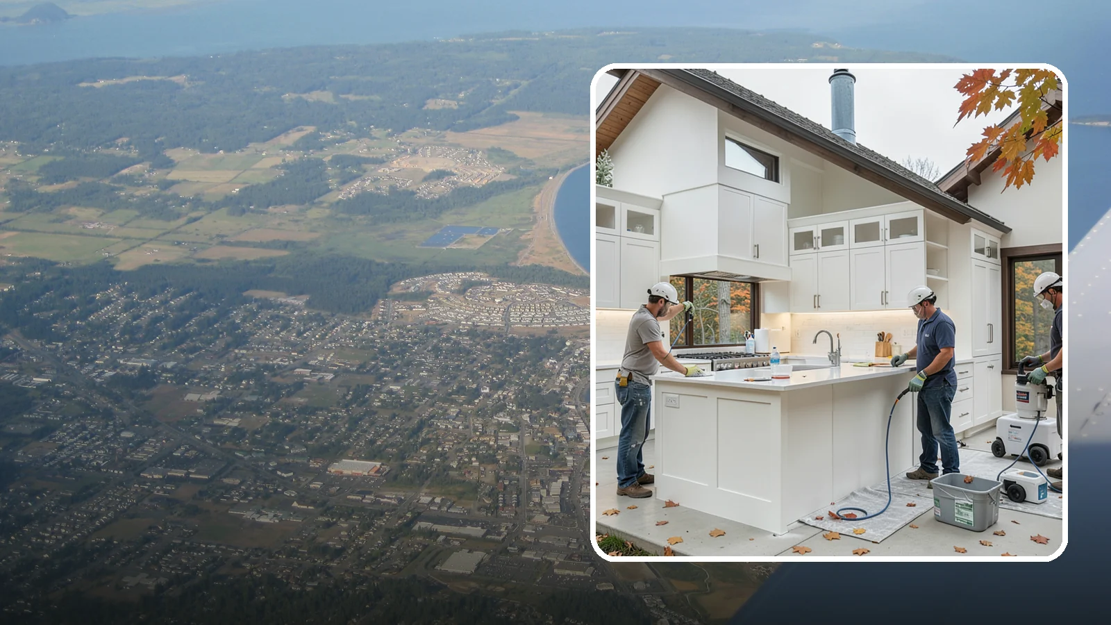 Cabinet Painting in Oak Harbor, Island County, WA - Professional prep and spray-grade painting of your cabinets for a smooth, durable, factory-quality finish.