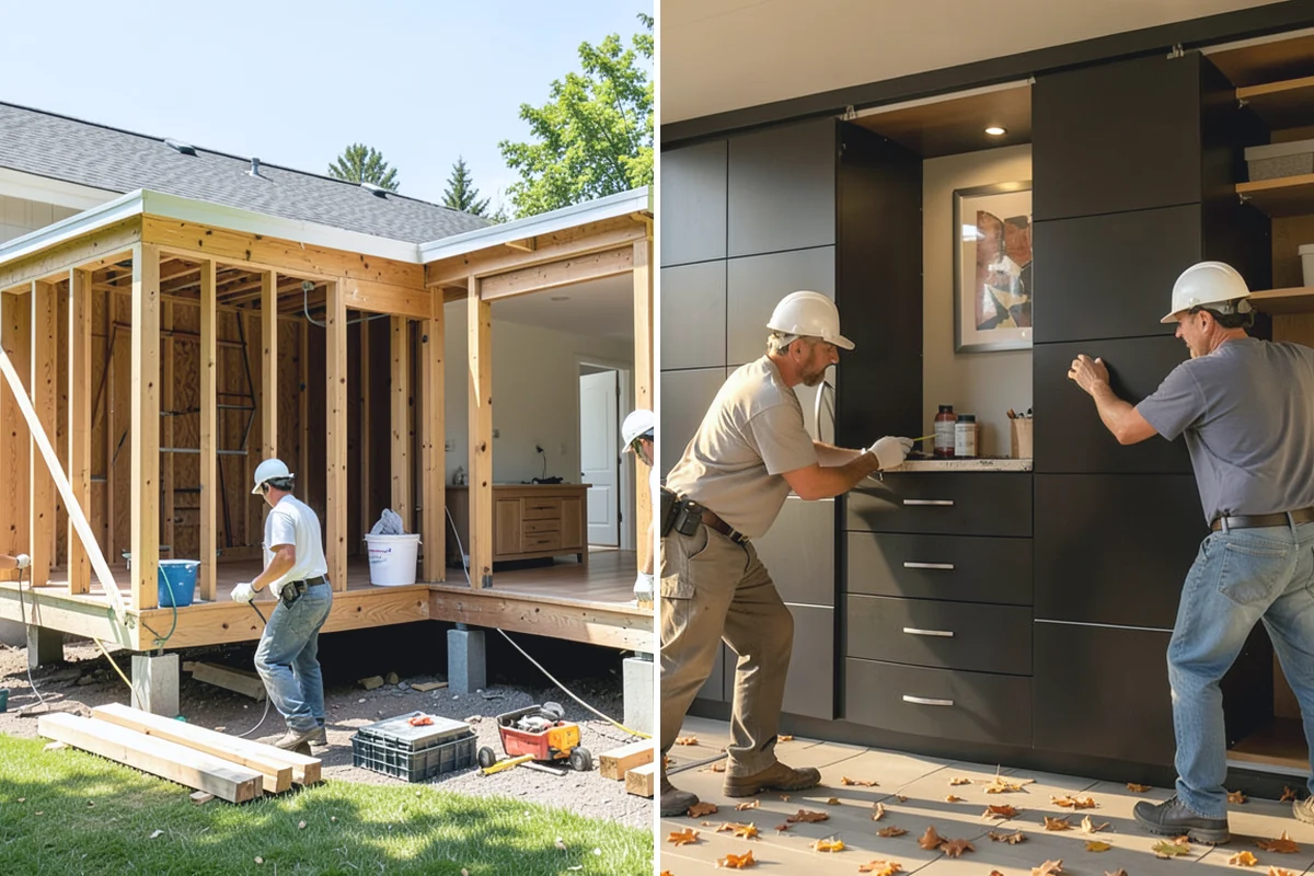 Cabinet Painting in Redmond, King County, WA - Remove doors, drawers, and hardware