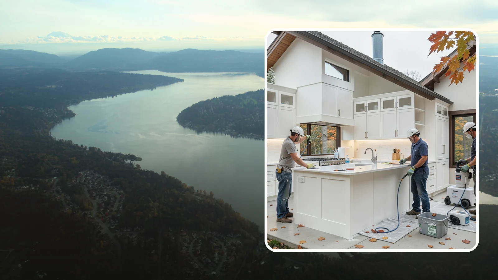 Cabinet Painting in Sammamish, King County, WA - Professional prep and spray-grade painting of your cabinets for a smooth, durable, factory-quality finish.