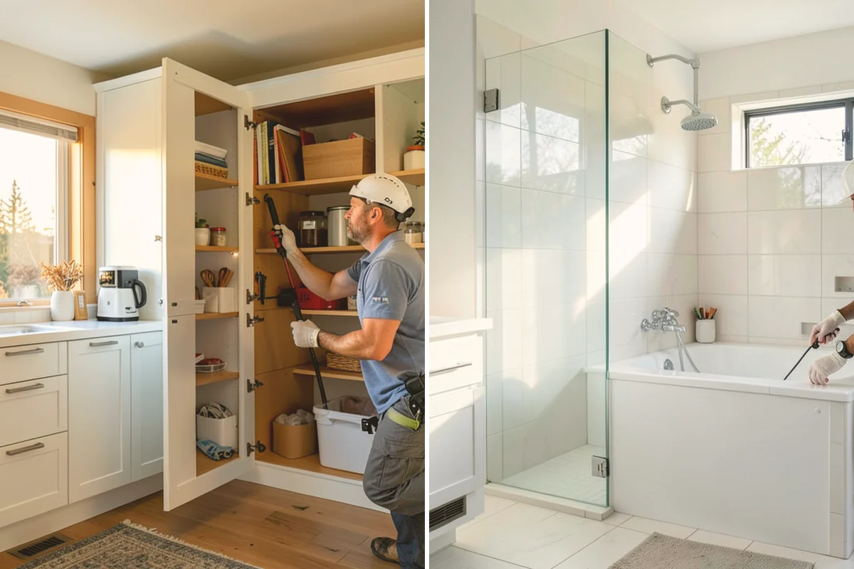 Cabinet Painting in Stanwood, Snohomish County, WA - Remove doors, drawers, and hardware