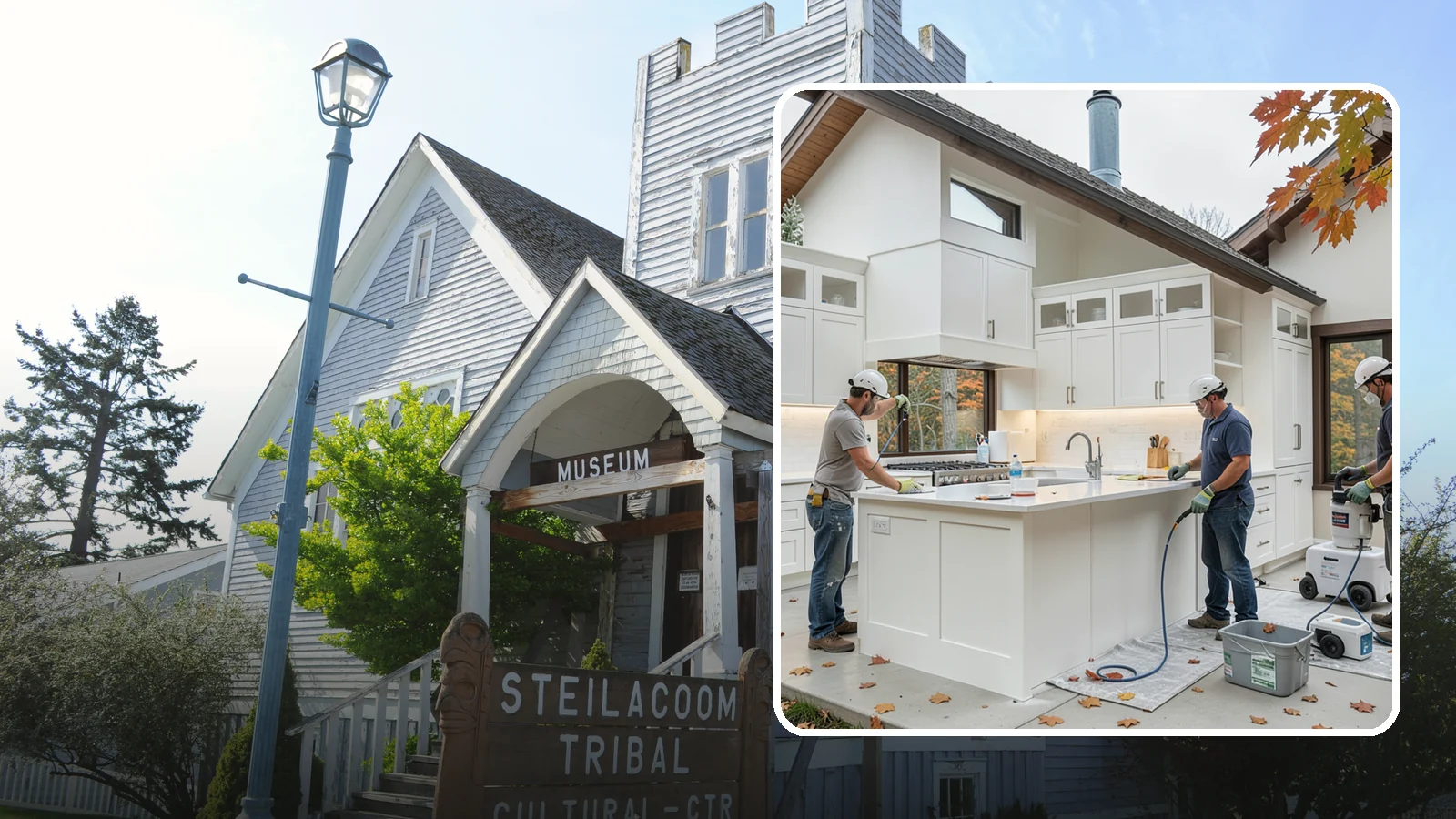 Cabinet Painting in Steilacoom, Pierce County, WA - Professional prep and spray-grade painting of your cabinets for a smooth, durable, factory-quality finish.