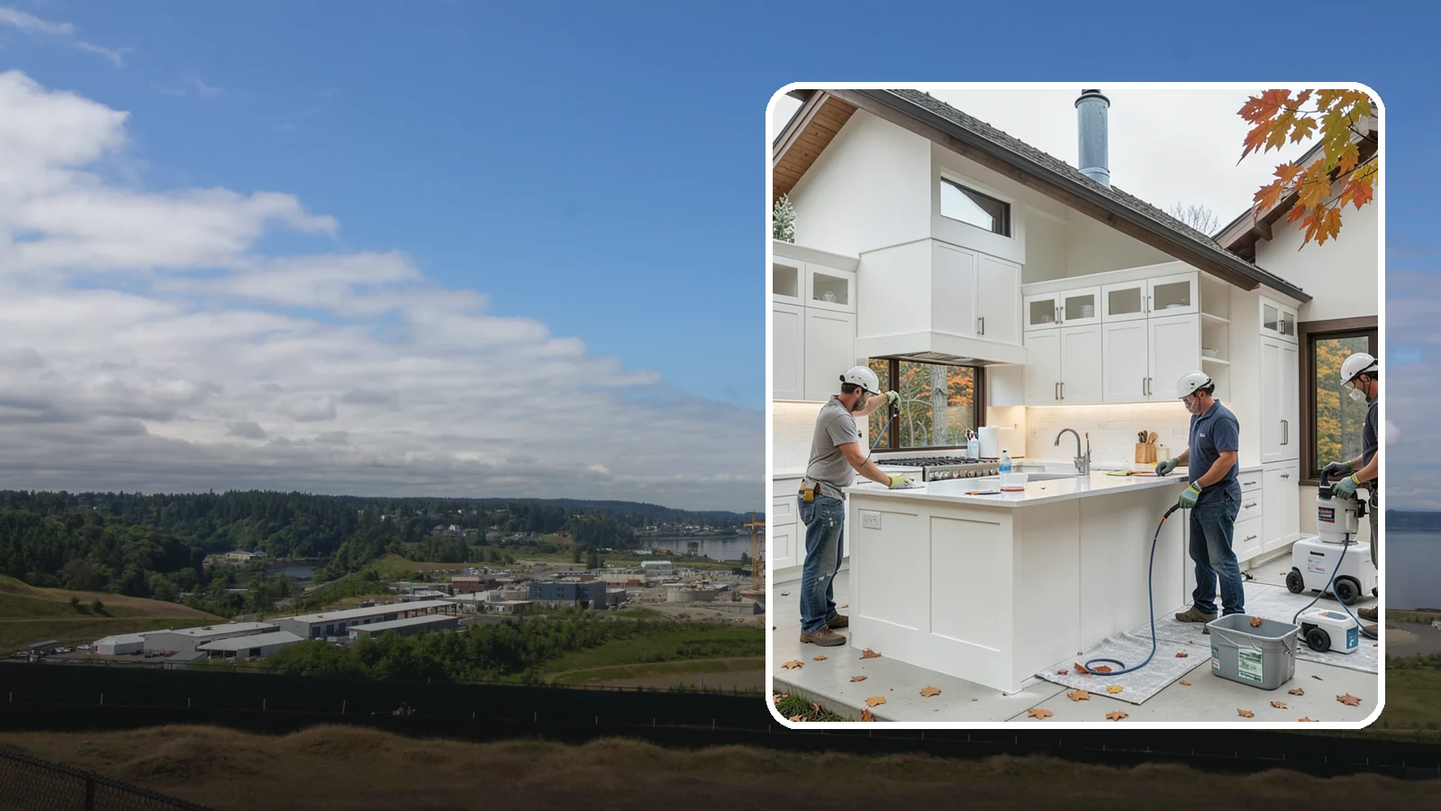 Cabinet Painting in University Place, Pierce County, WA - Professional prep and spray-grade painting of your cabinets for a smooth, durable, factory-quality finish.