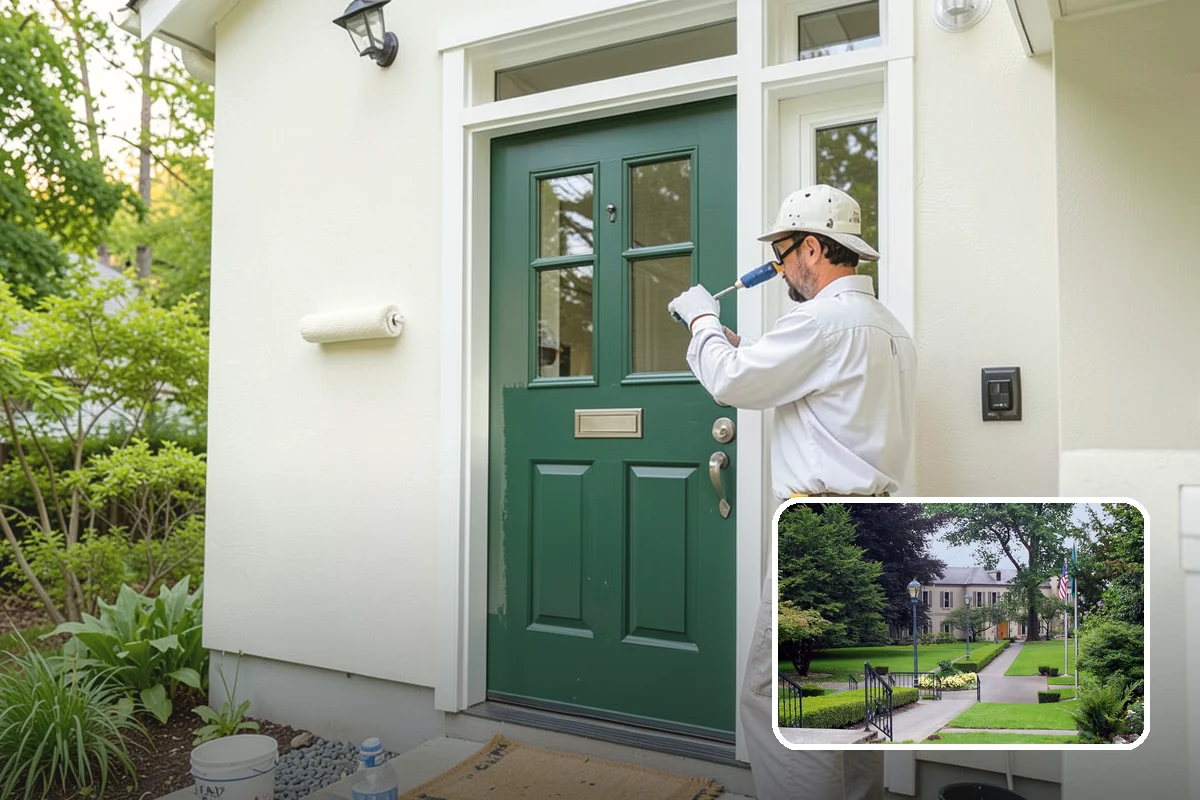 Cabinet Painting in Woodinville, King County, WA - Smooth, brush-mark-free factory-style finish