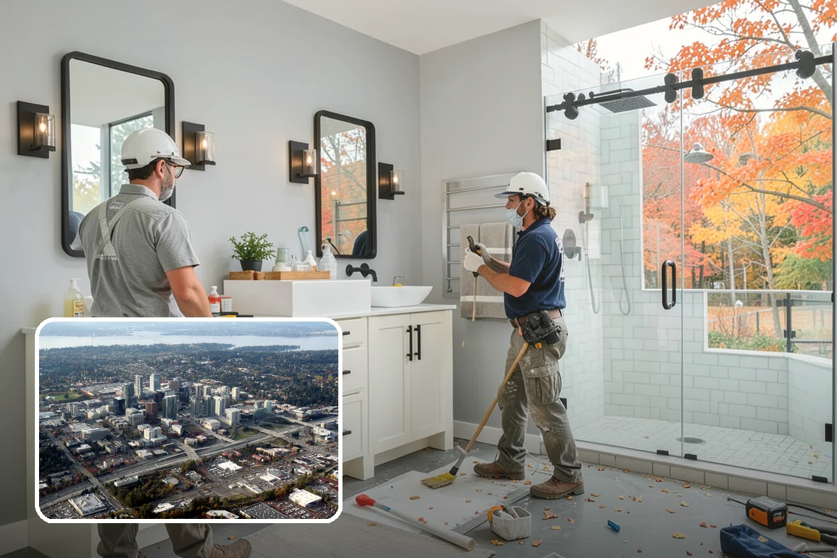 Cabinet Refacing in Bellevue, King County, WA - Faster and cheaper than full replacement