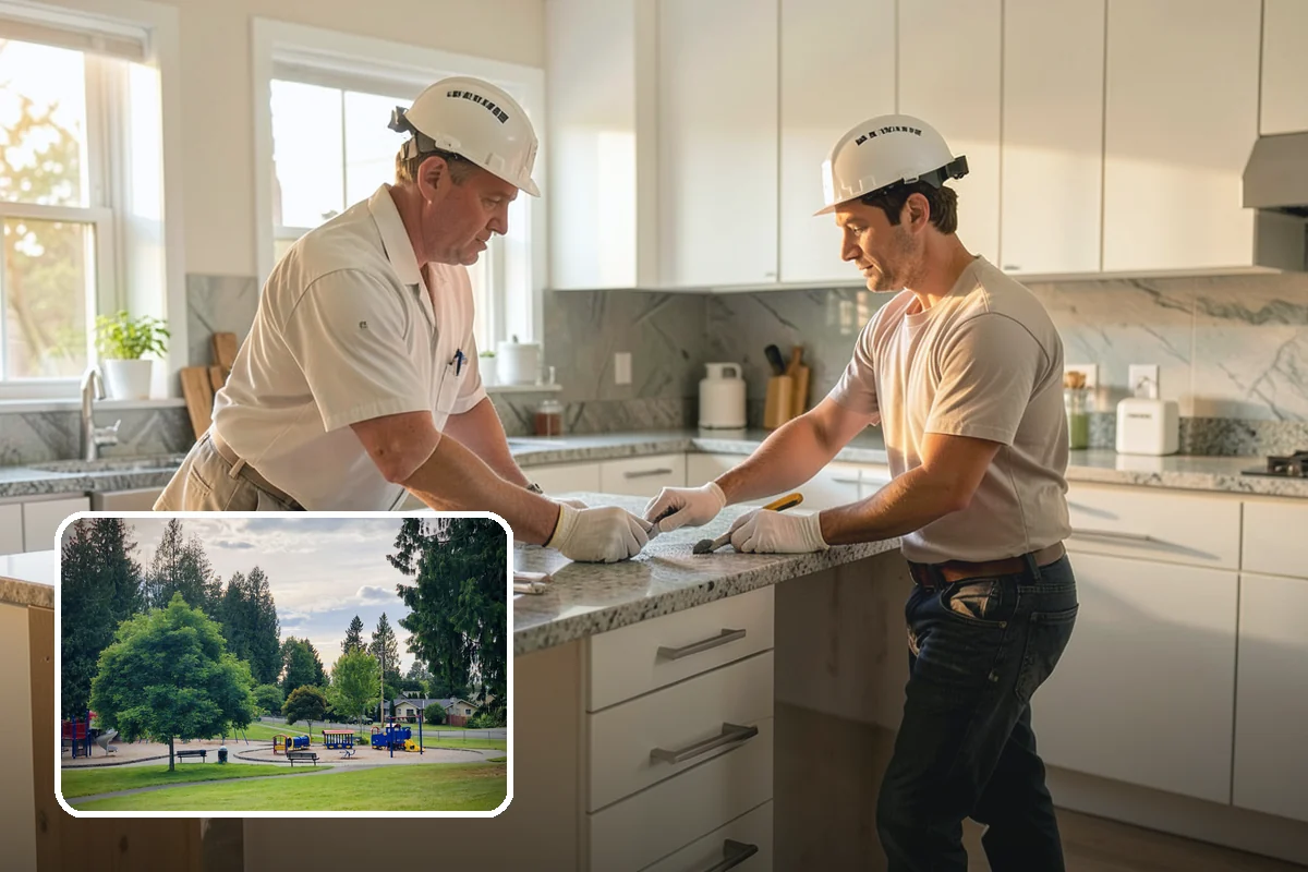 Cabinet Refacing in Bonney Lake, Pierce County, WA - Faster and cheaper than full replacement
