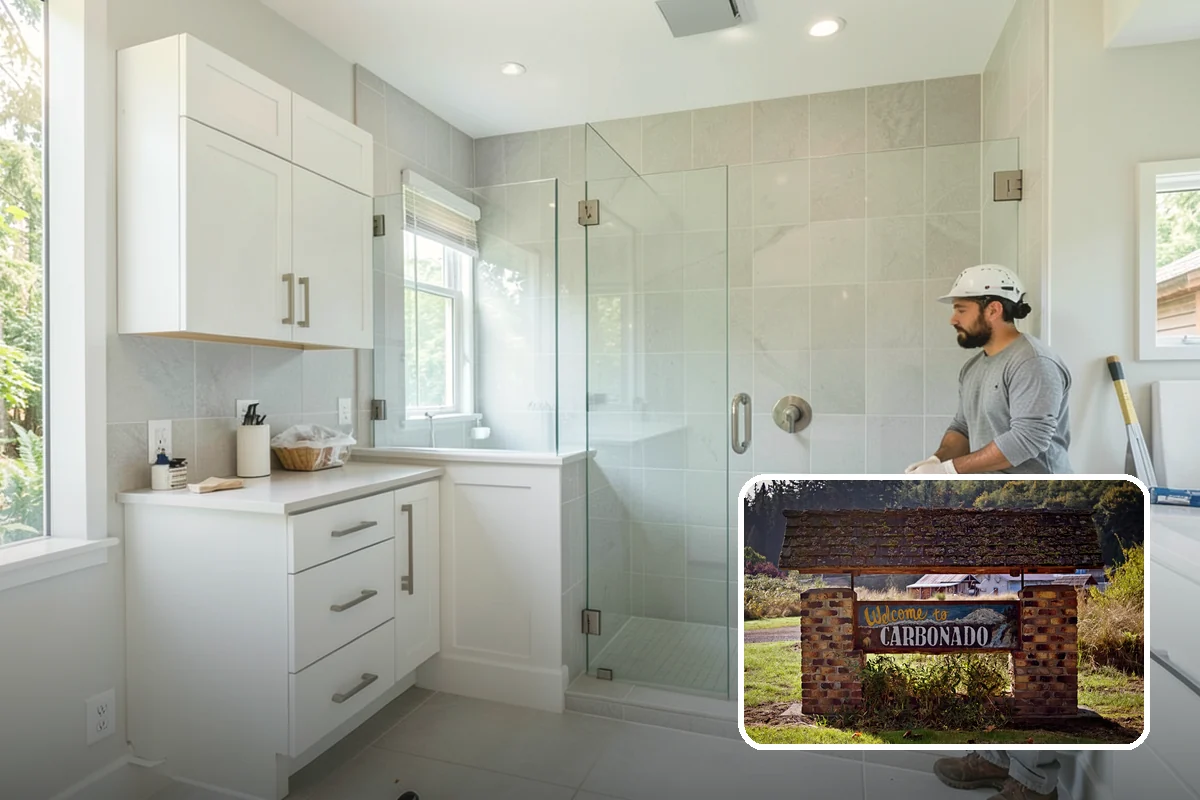 Cabinet Refacing in Carbonado, Pierce County, WA - Faster and cheaper than full replacement