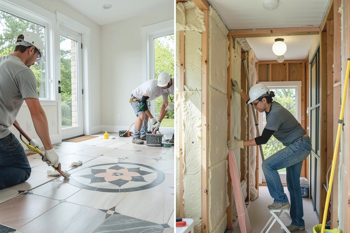 Cabinet Refacing in Coupeville, Island County, WA - Confirm boxes are sound and measure openings