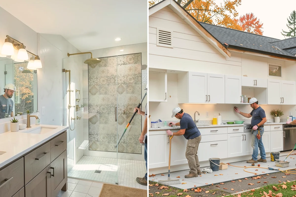 Cabinet Refacing in Edmonds, Snohomish County, WA - Confirm boxes are sound and measure openings