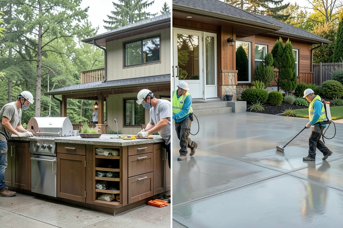 Cabinet Refacing in Federal Way, King County, WA - Confirm boxes are sound and measure openings