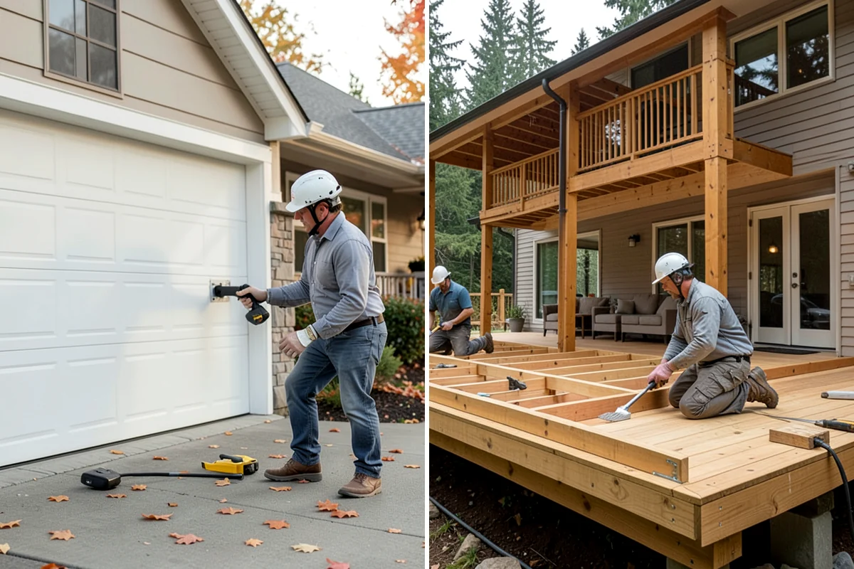 Cabinet Refacing in Gig Harbor, Pierce County, WA - Confirm boxes are sound and measure openings