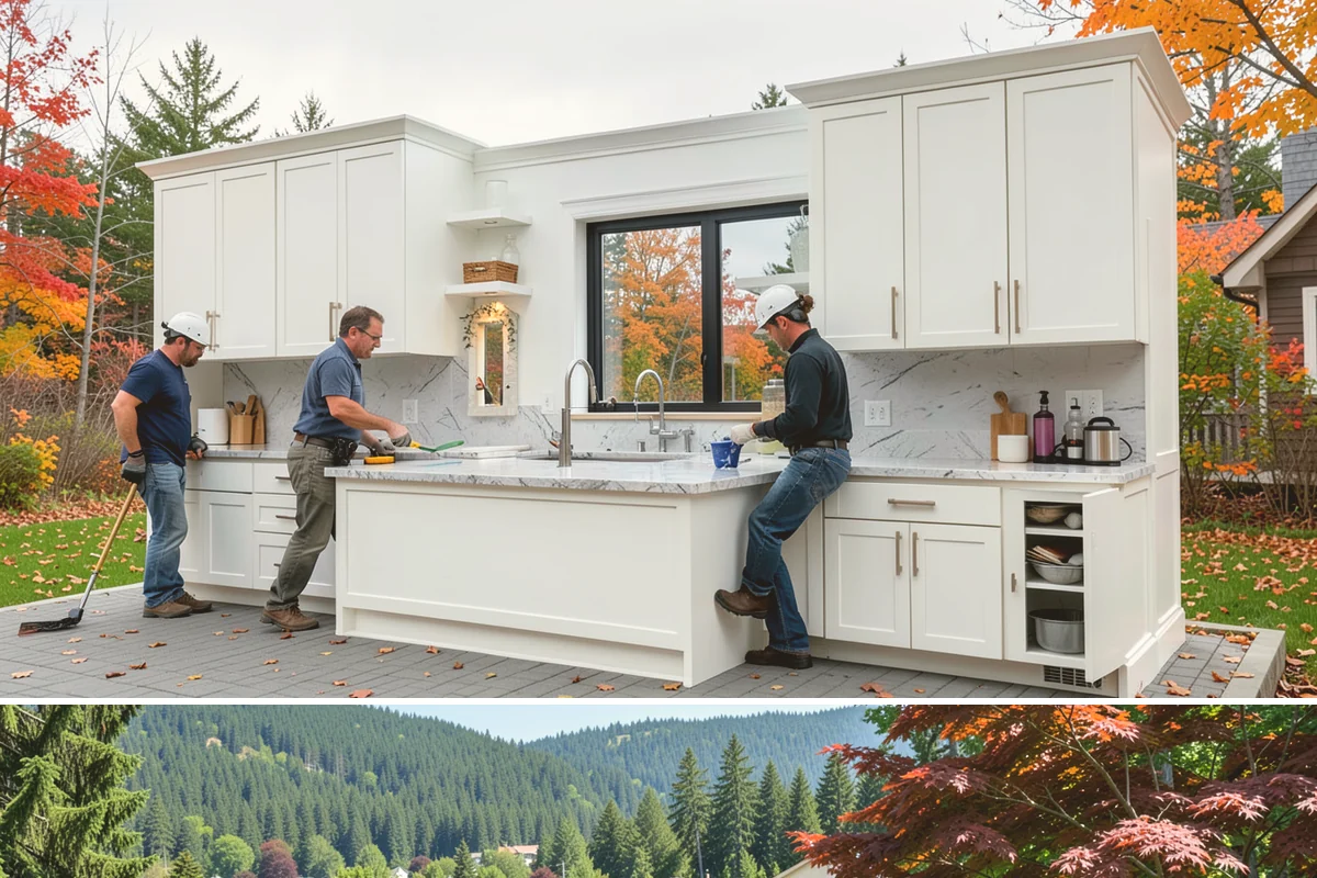 Cabinet Refacing in Index, Snohomish County, WA - Refacing fits neatly into any season, and a fall project readies your kitchen appearance for holiday entertaining.