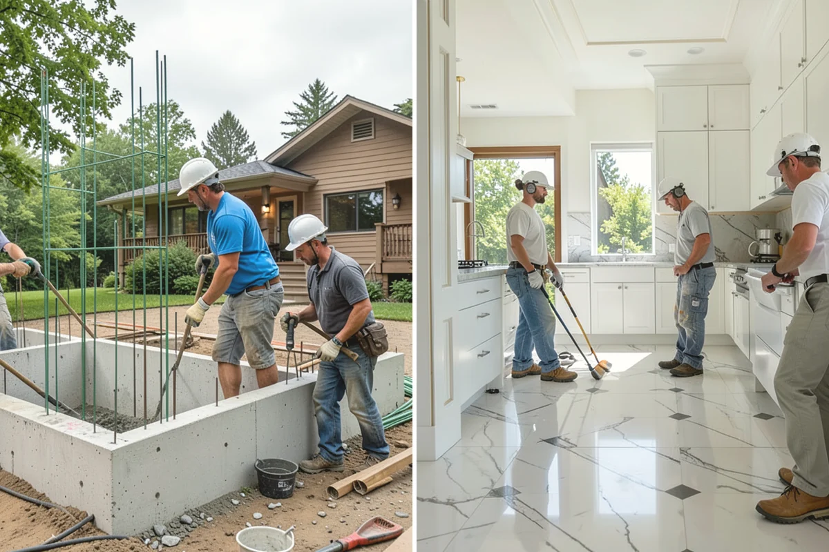 Cabinet Refacing in La Conner, Skagit County, WA - Confirm boxes are sound and measure openings
