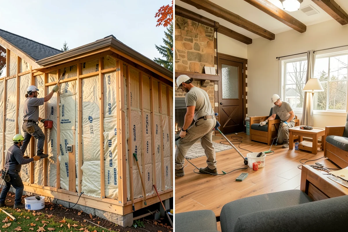 Cabinet Refacing in Lakewood, Pierce County, WA - Confirm boxes are sound and measure openings