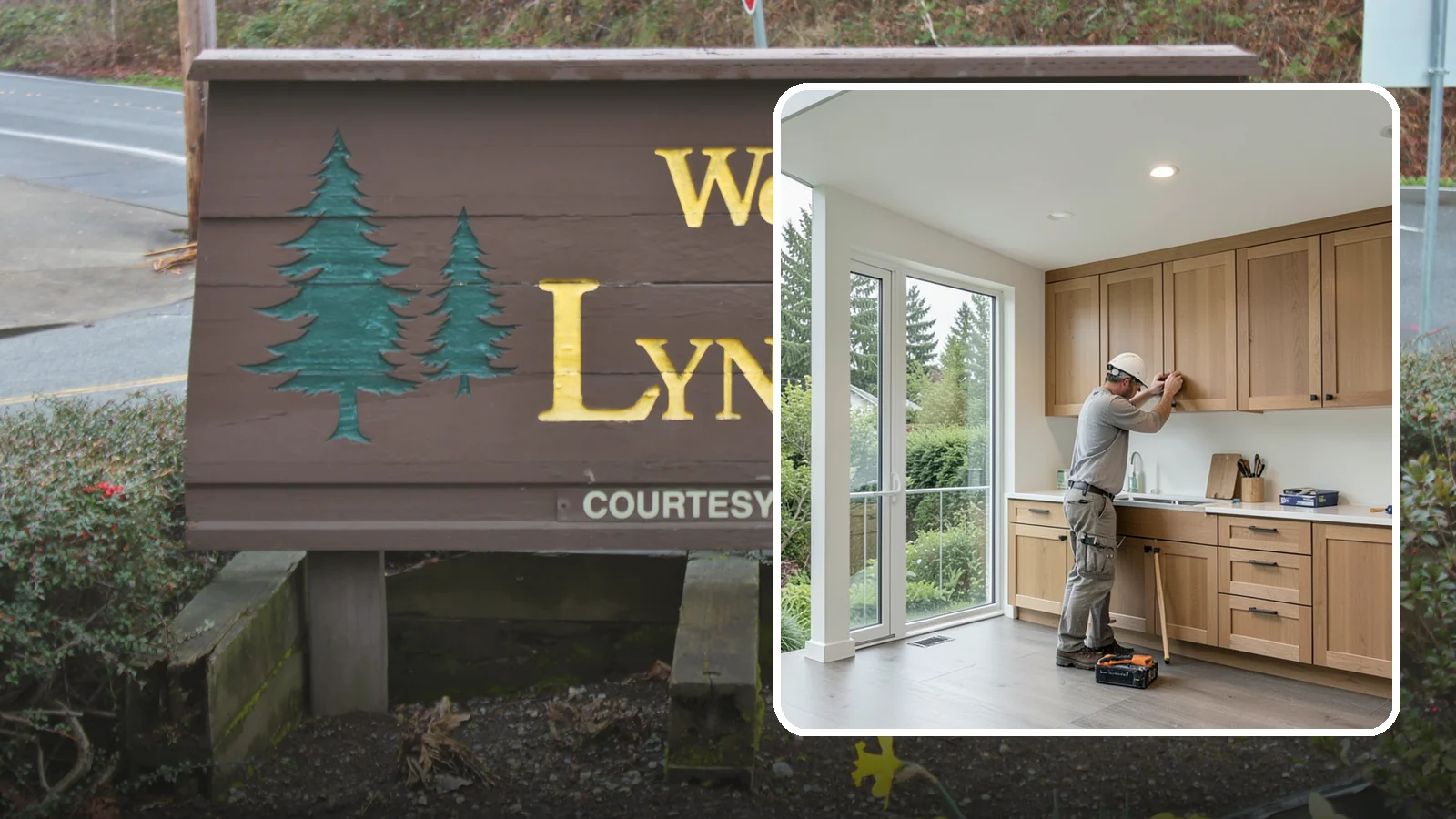Cabinet Refacing in Lynnwood, Snohomish County, WA - Replacing cabinet doors and drawer fronts and applying new veneer to boxes for a new look while keeping existing structure.