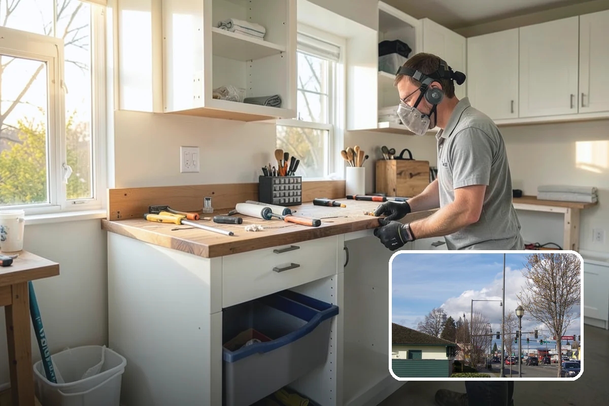 Cabinet Refacing in Marysville, Snohomish County, WA - Faster and cheaper than full replacement