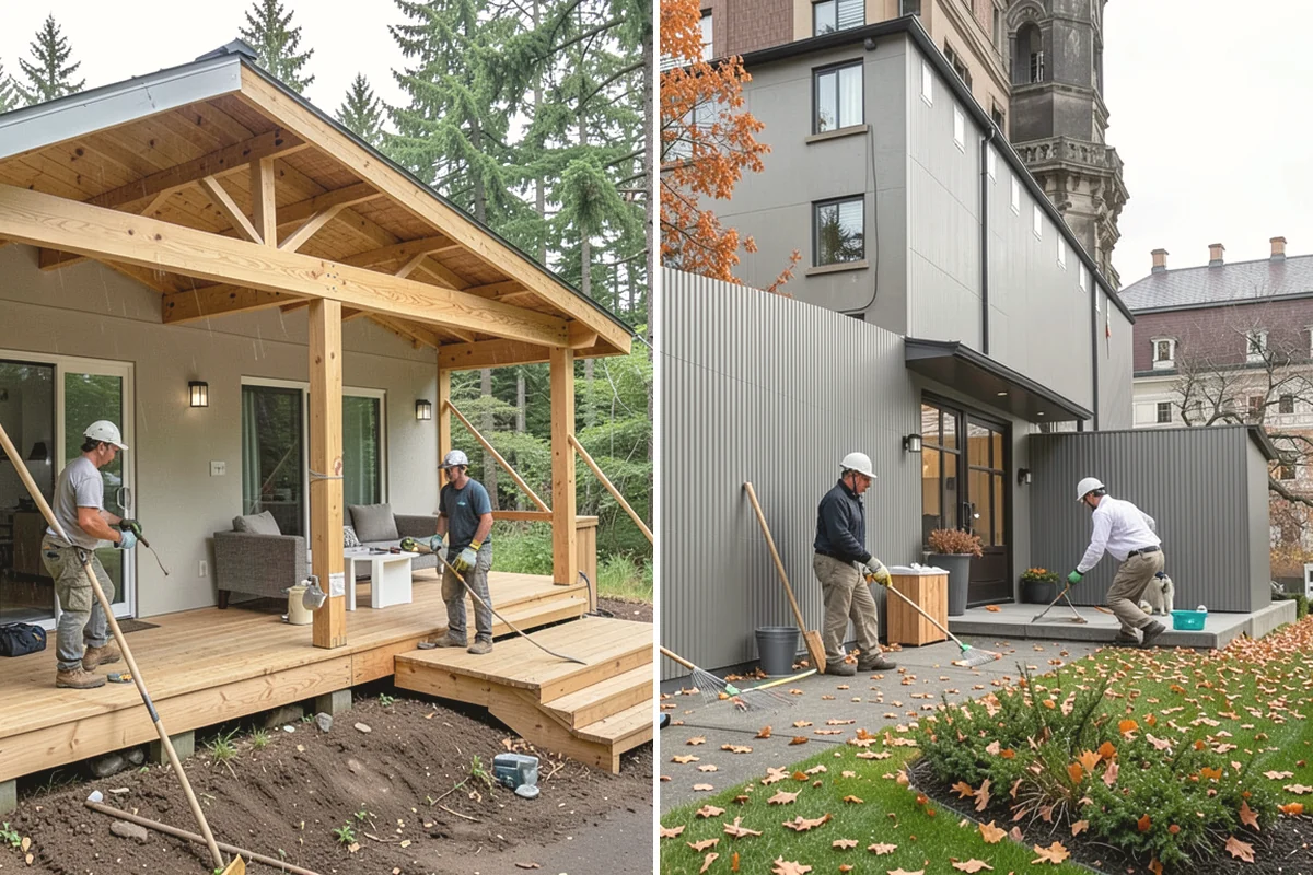 Cabinet Refacing in Mukilteo, Snohomish County, WA - Confirm boxes are sound and measure openings