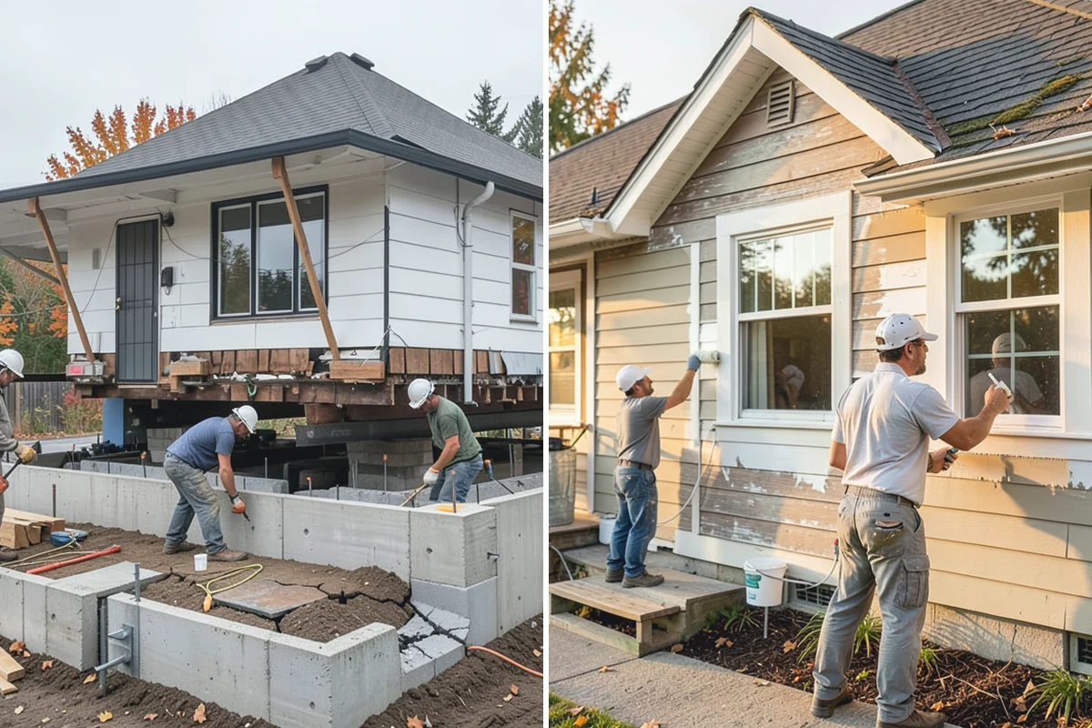 Cabinet Refacing in Redmond, King County, WA - Confirm boxes are sound and measure openings