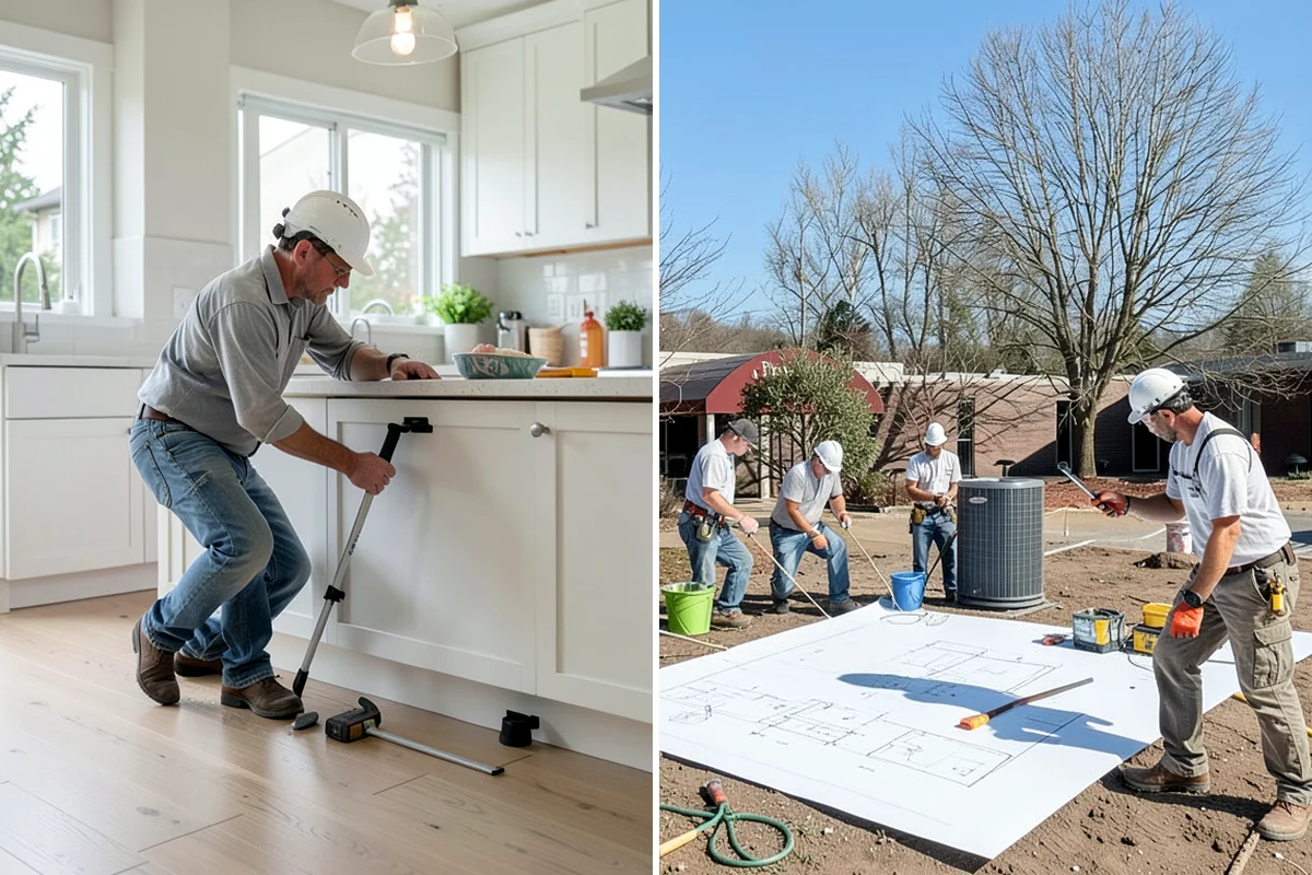 Cabinet Refacing in Seattle, King County, WA - Confirm boxes are sound and measure openings