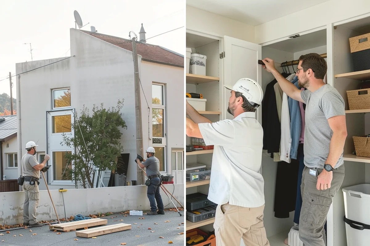 Cabinet Refacing in Steilacoom, Pierce County, WA - Confirm boxes are sound and measure openings