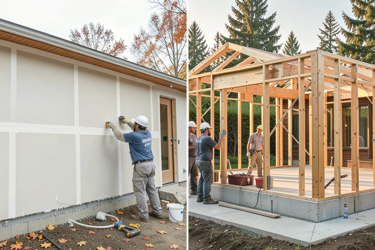 Cabinet Refacing in Tukwila, King County, WA - Confirm boxes are sound and measure openings