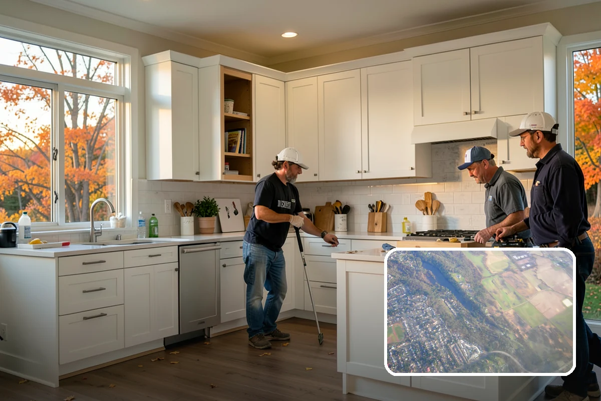Cabinet Refinishing in Algona, King County, WA - Substantial visual change at a lower cost