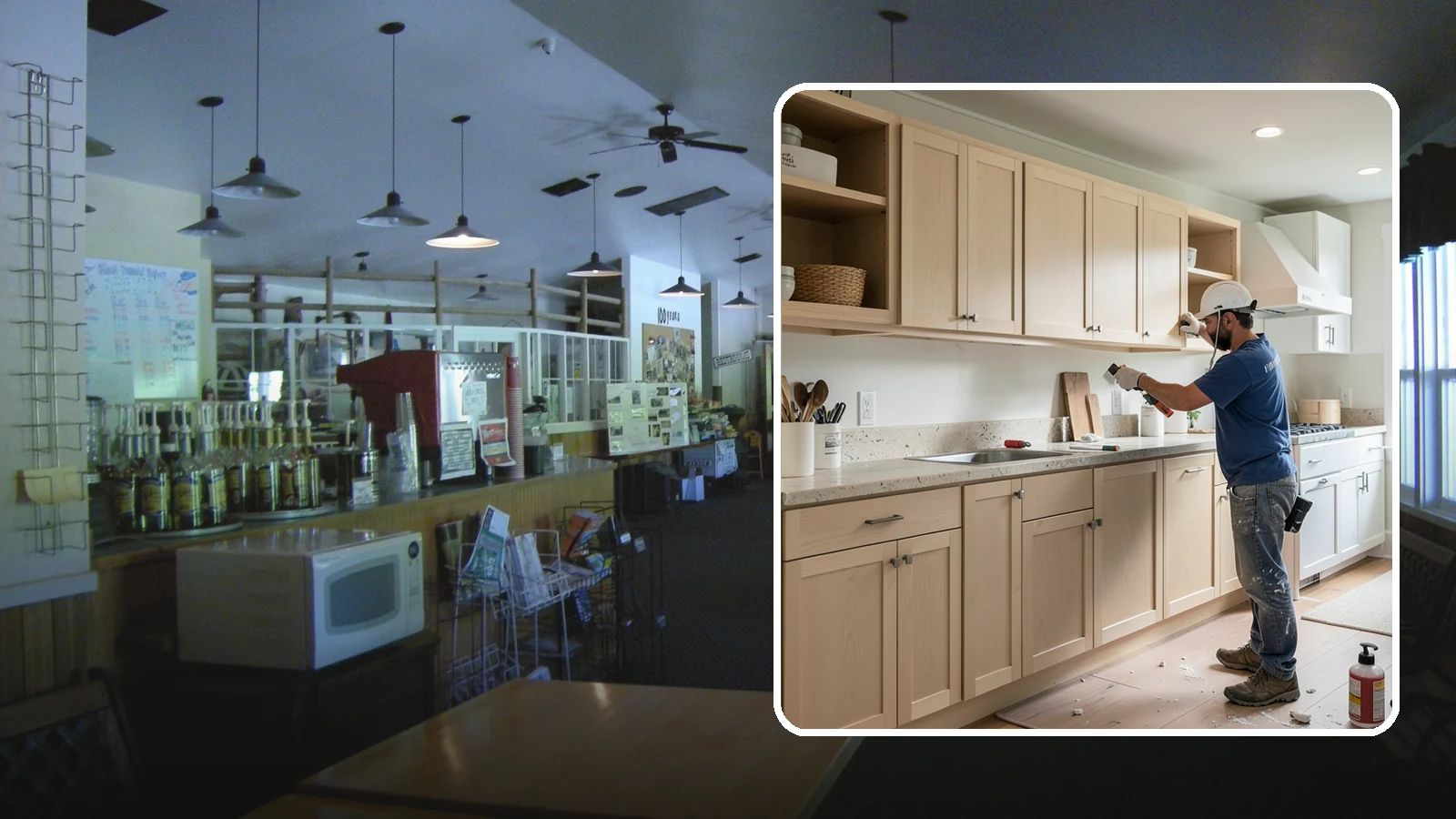 Cabinet Refinishing in Black Diamond, King County, WA - Sanding, sealing, and refinishing your existing solid-wood cabinets to restore or transform their appearance.