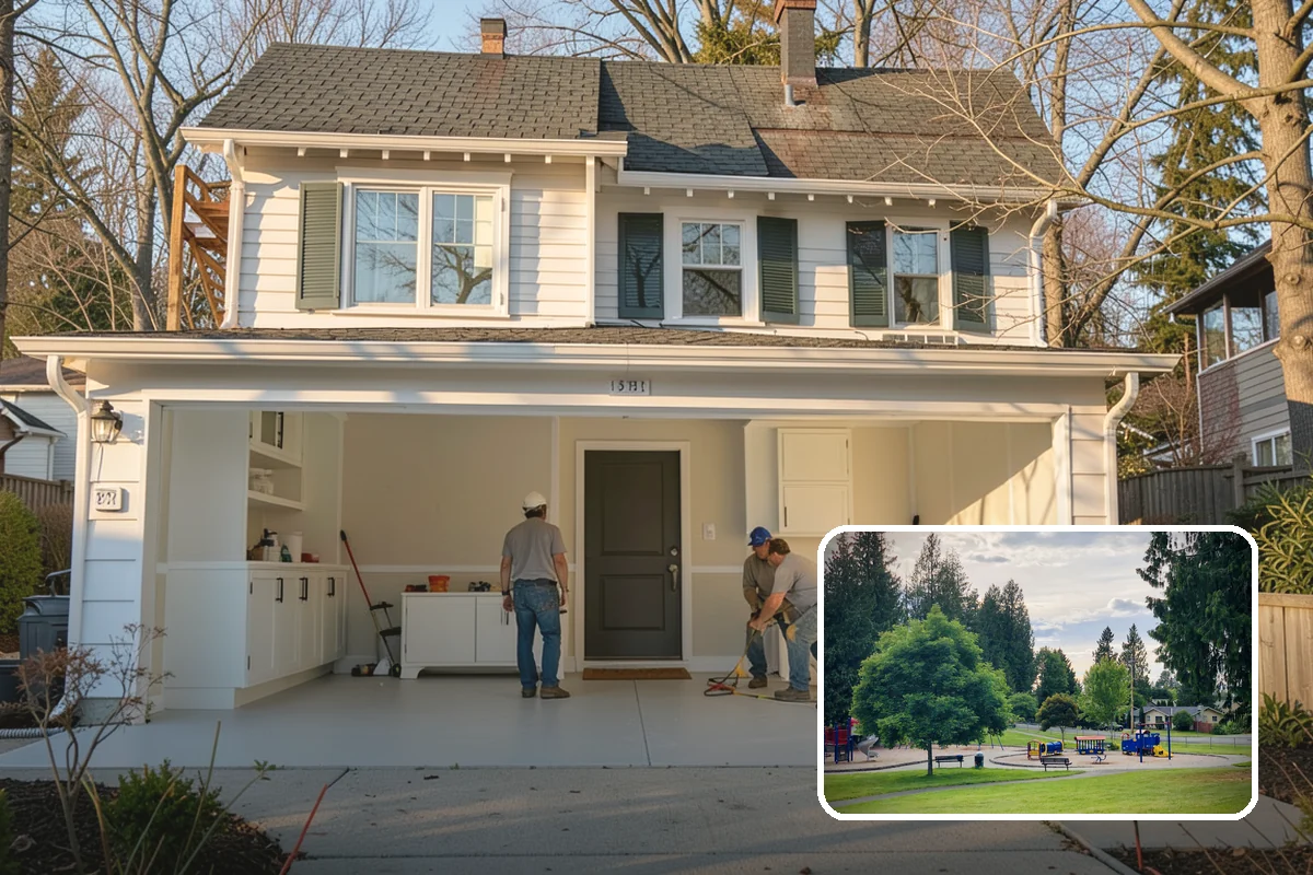Cabinet Refinishing in Bonney Lake, Pierce County, WA - Substantial visual change at a lower cost